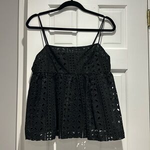Jcrew Eyelet Top
